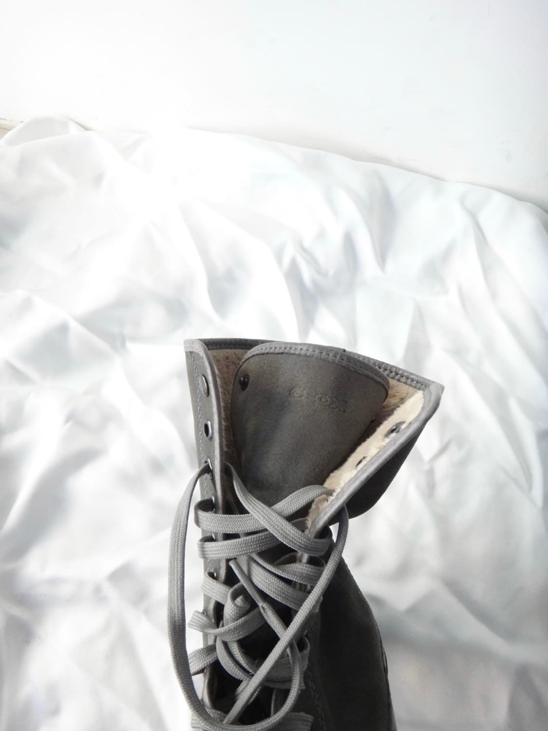 GEOX respira high top warm shoes / grey 상품이미지4