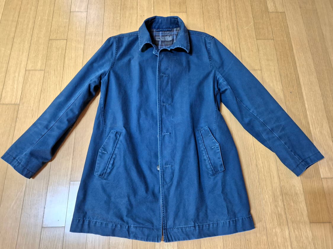 갭 인디고 코튼 코트 상품이미지1