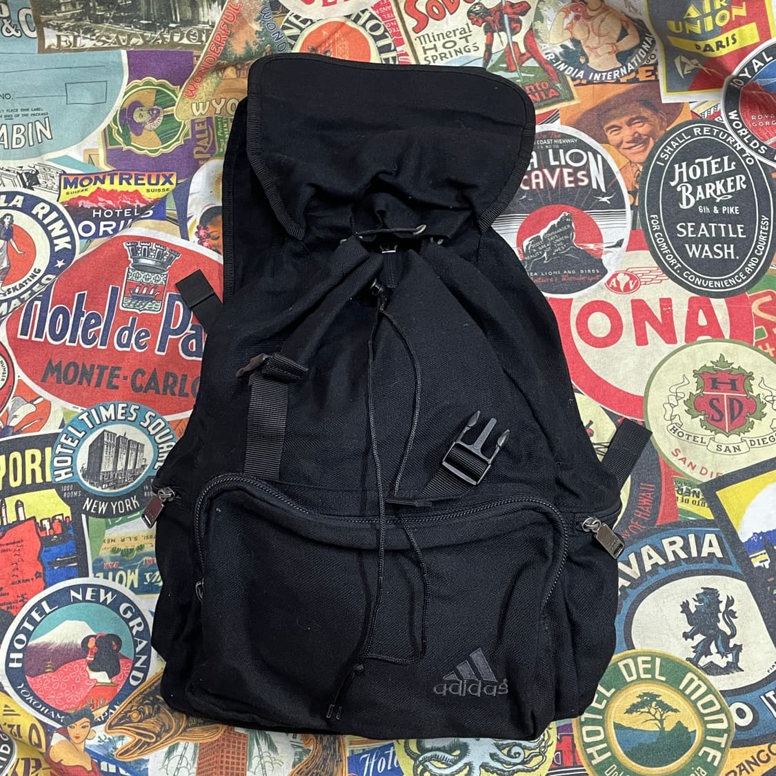 90s 아디다스 복조리 미니백 올드스쿨 가방 상품이미지2