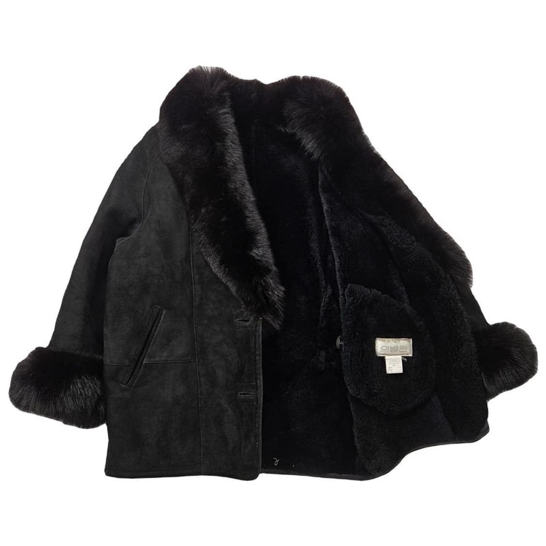 이벨린 빈티지 양가죽 폭스퍼 무스탕 88 상품이미지2