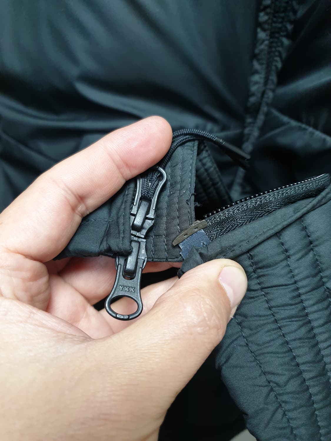 [남95~100] 나이키 드라이아카데미 후드패딩 블랙 상품이미지7