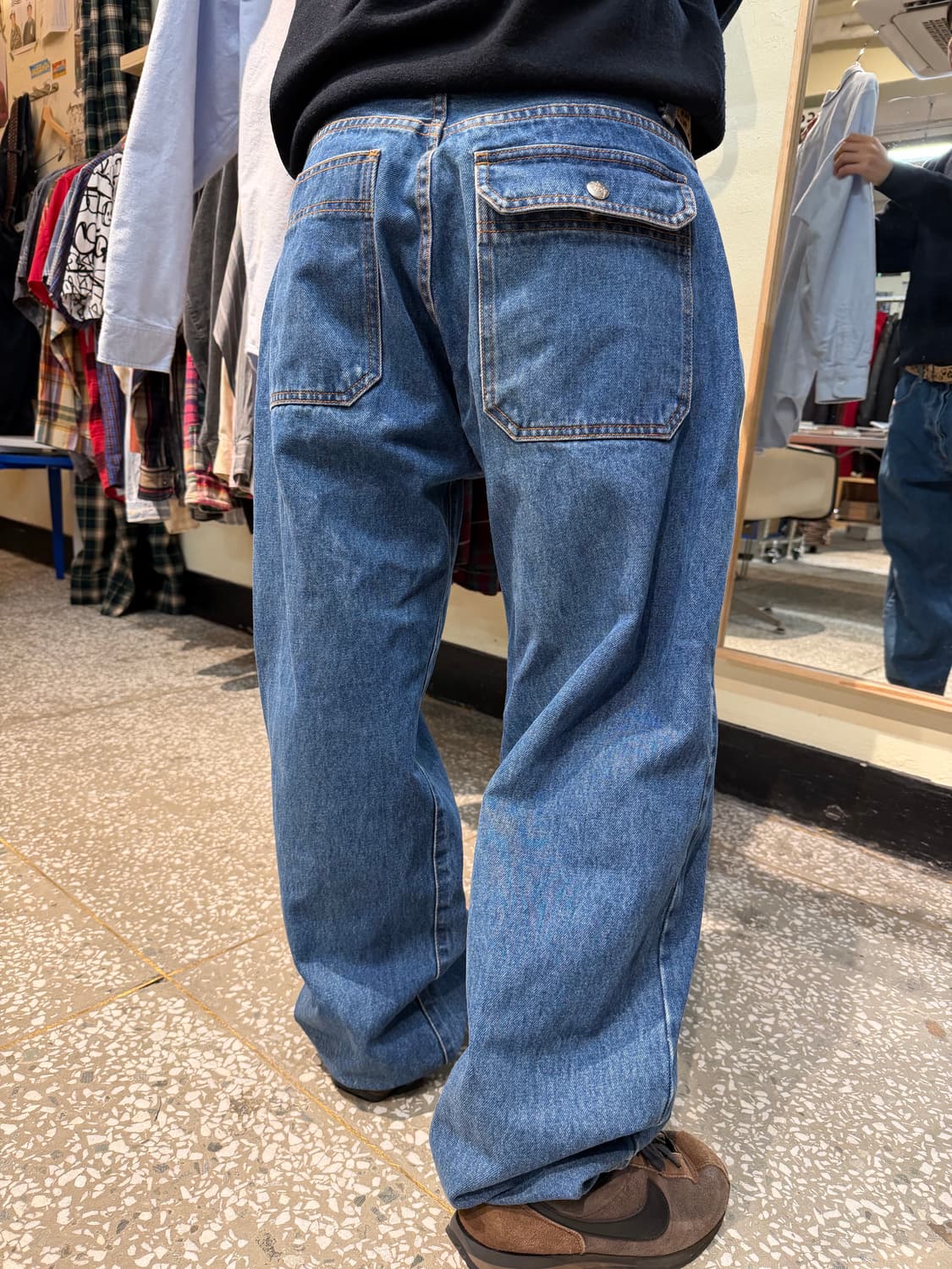 90s 올드 스투시 데님 팬츠 상품이미지3