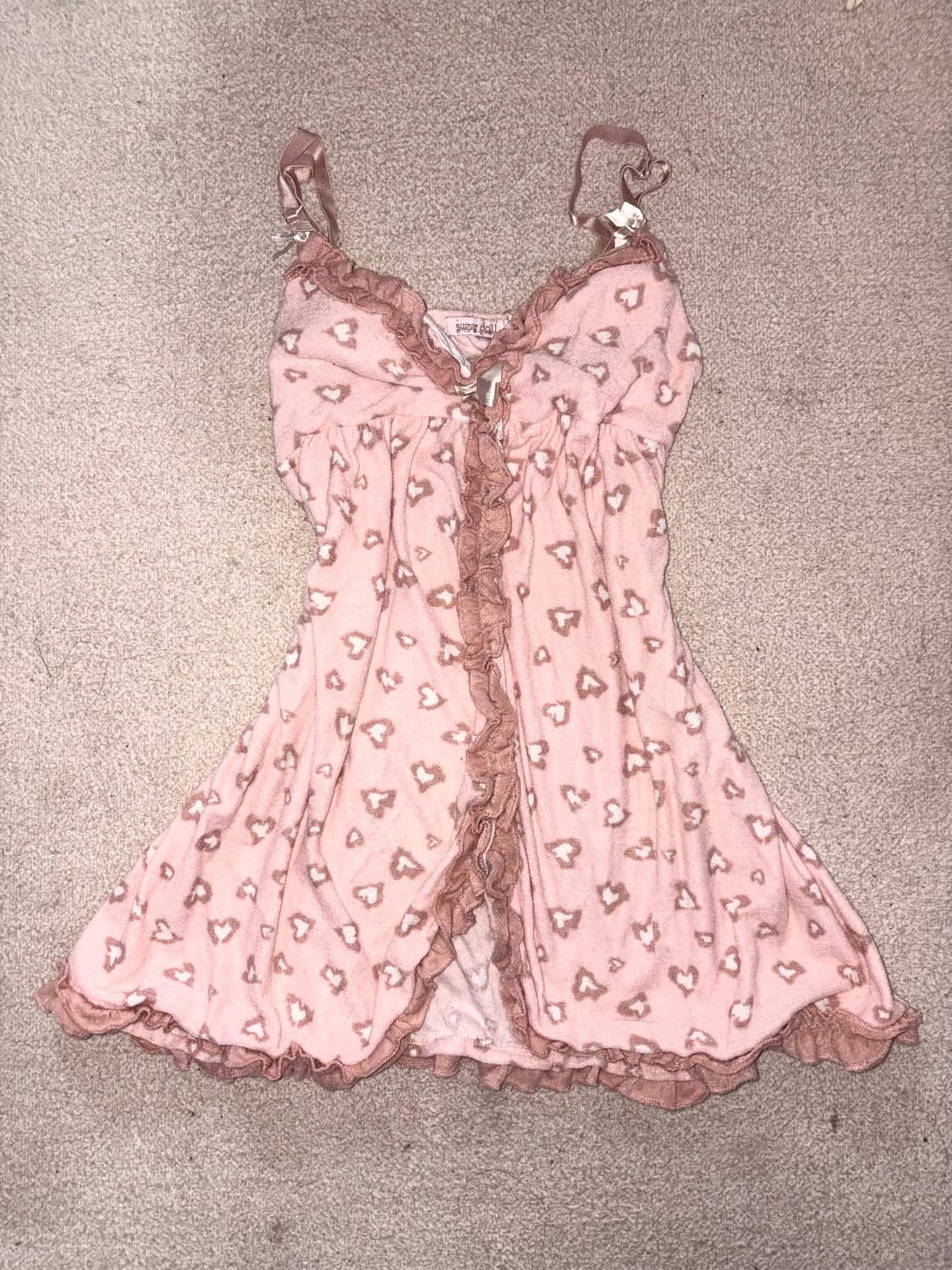 슈가돌 갸루 슬립 홈웨어 룸웨어 호피 상품이미지1