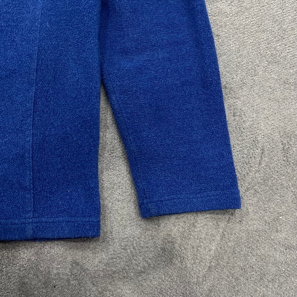 100 피에르가르뎅 블루 플리스 집업 티셔츠 상품이미지3