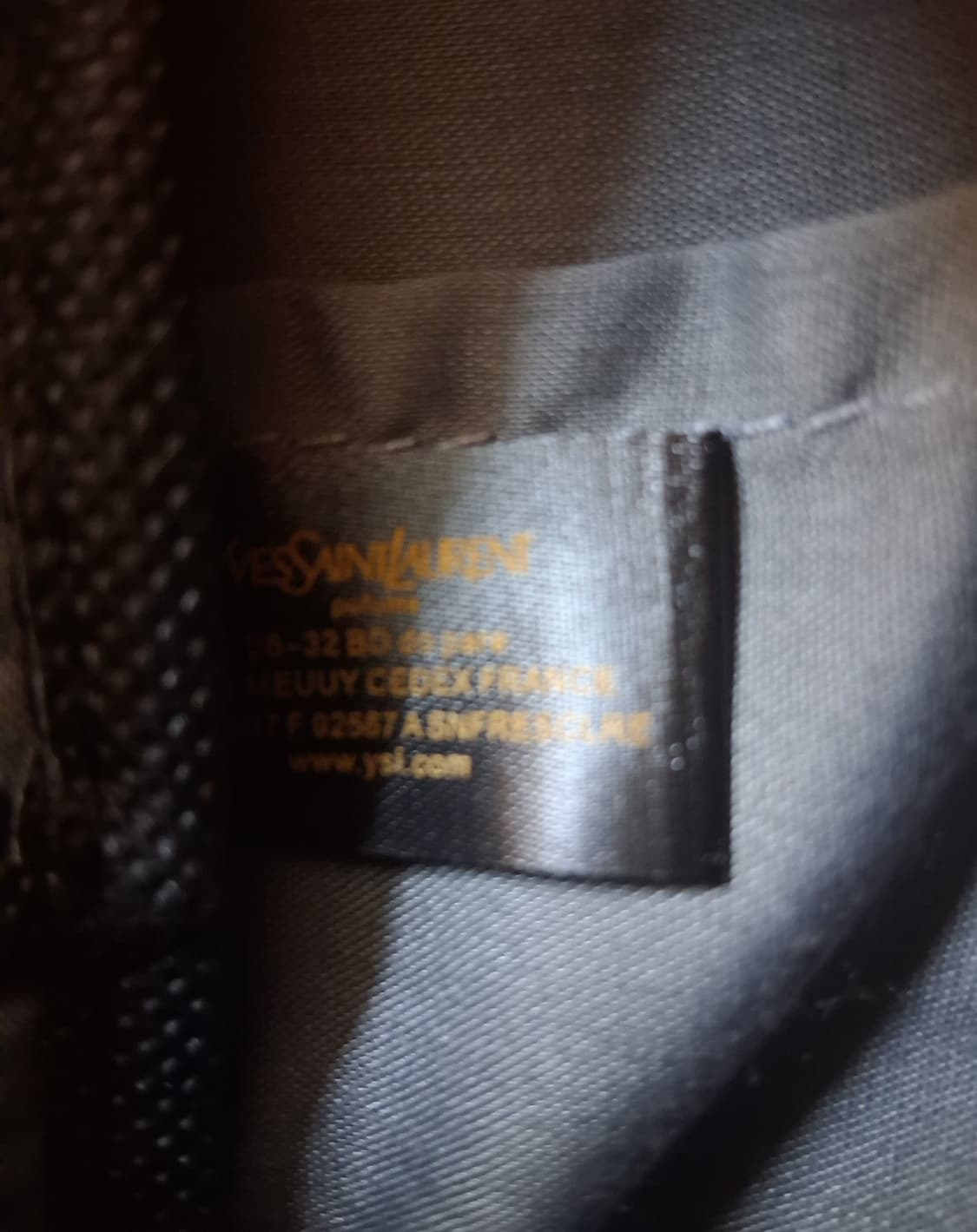 입생로랑 YSL 블랙 벨벳 파우치 (새제품) 상품이미지8