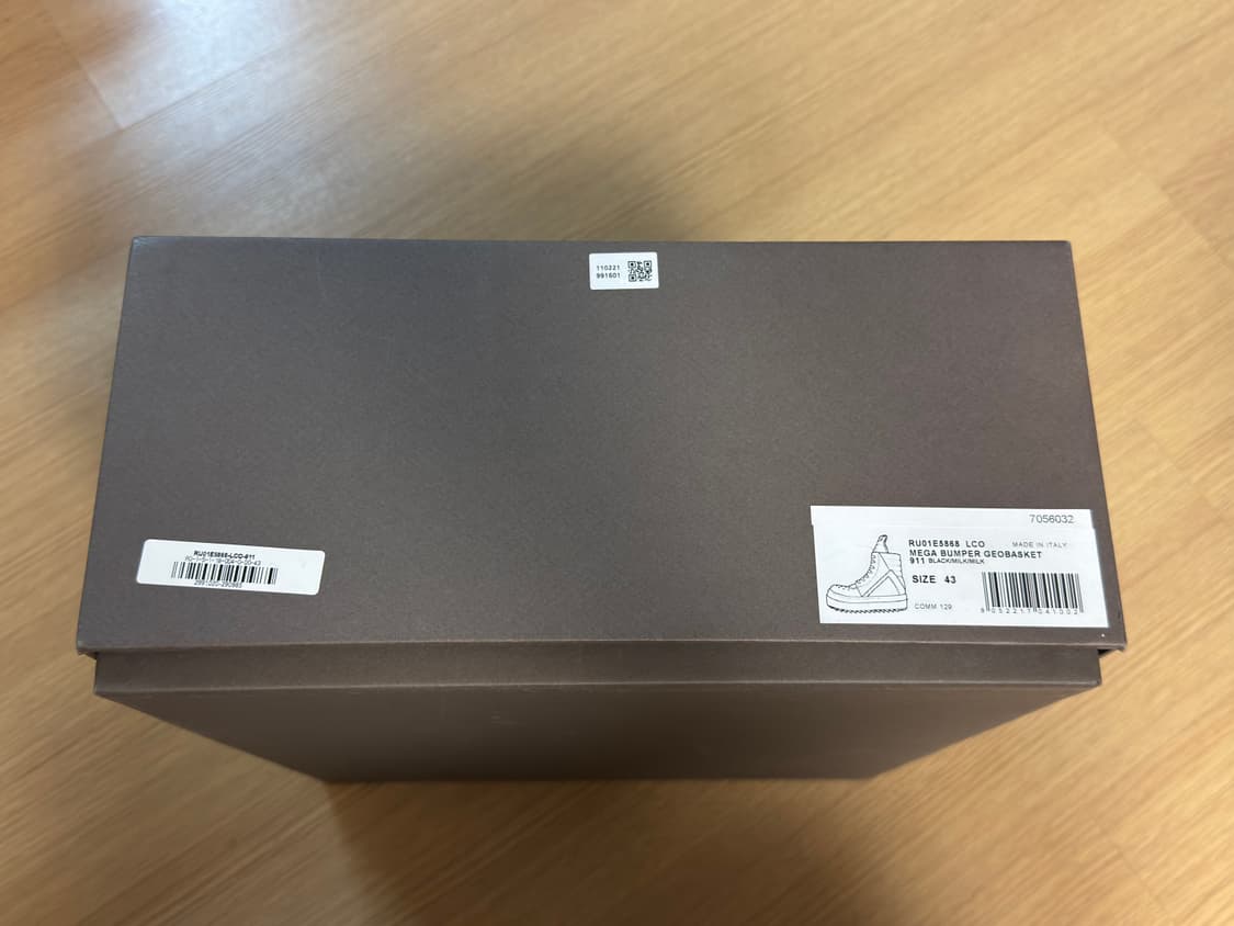 릭오웬스 지오바스켓 메가범퍼 43 상품이미지3