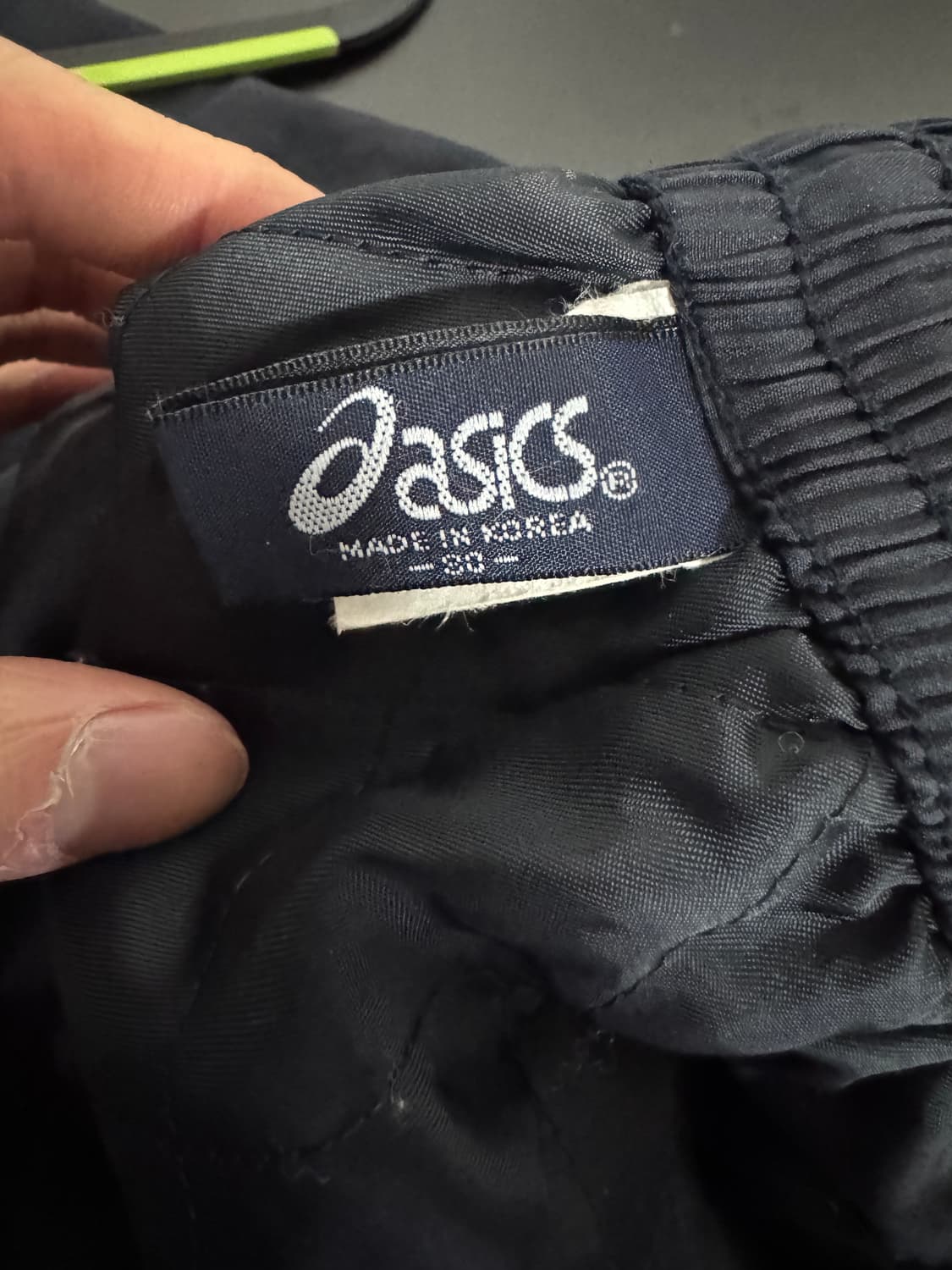 아식스 올드스쿨 파이핑 트레이닝 세트 바람막이 + 바지  상품이미지4