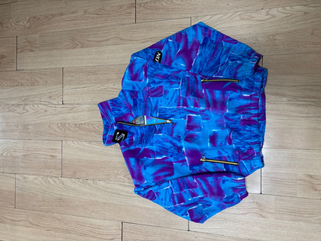 SALOMON (Made in Japan) 반집업후리스 상품이미지1