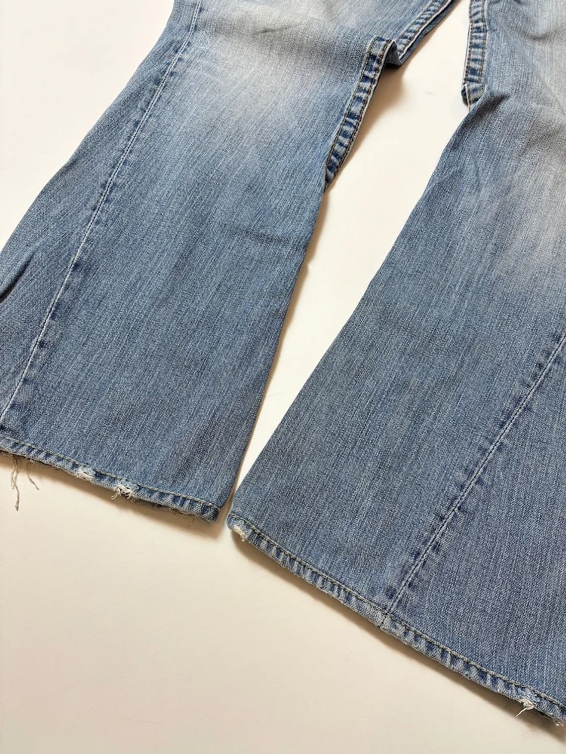 트루릴리젼 00s y2k USA 세미 부츠컷 데님 팬츠 PN8233 상품이미지4