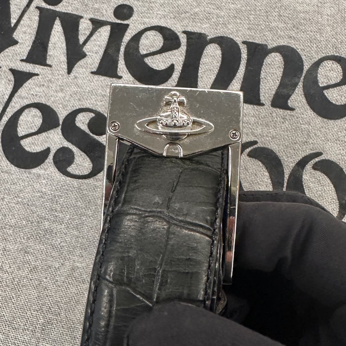 비비안웨스트우드 오브 가죽벨트 상품이미지2