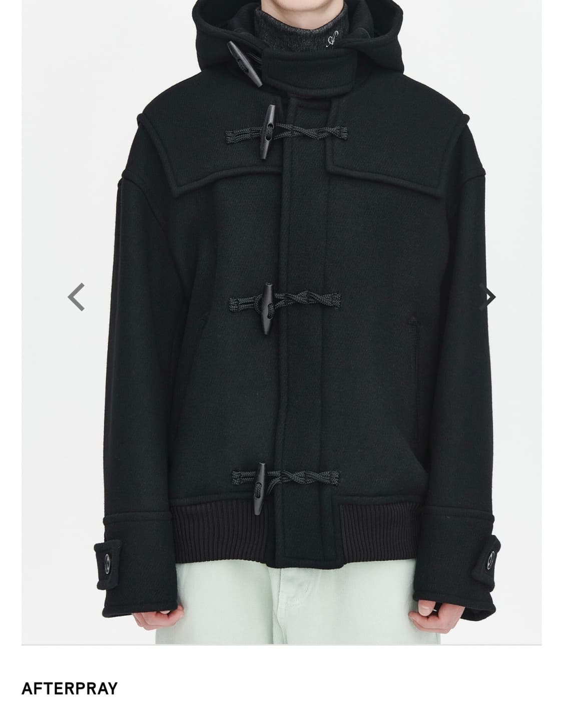 애프터프레이 더플 블루종/하프 코트(L) 상품이미지1