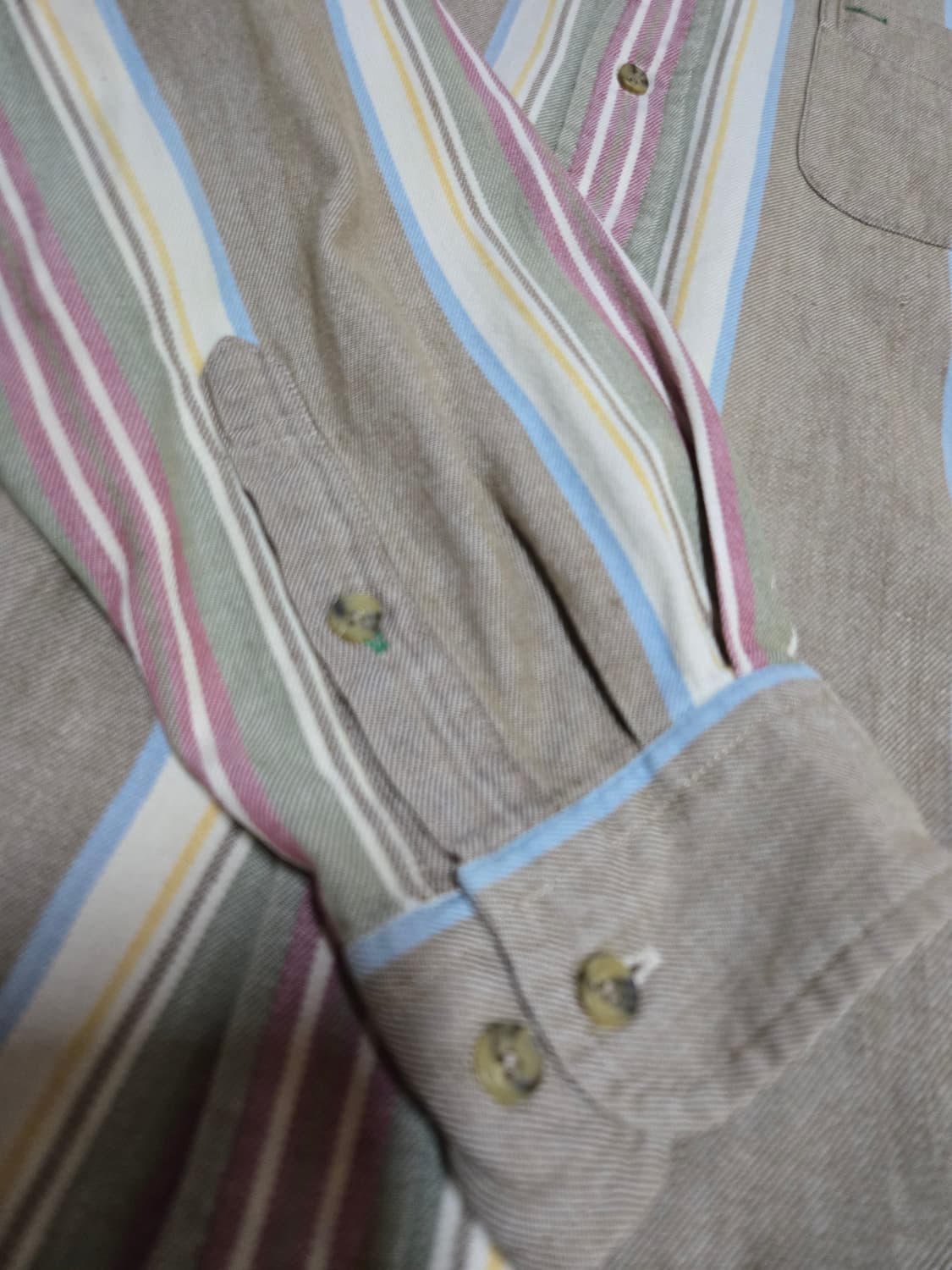 타미힐피거 스트라이프 월계관 셔츠 상품이미지4