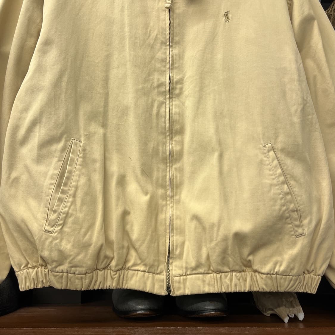 90s 폴로 랄프로렌 made USA 타탄체크 라이닝 스윙자켓 N1785 상품이미지4