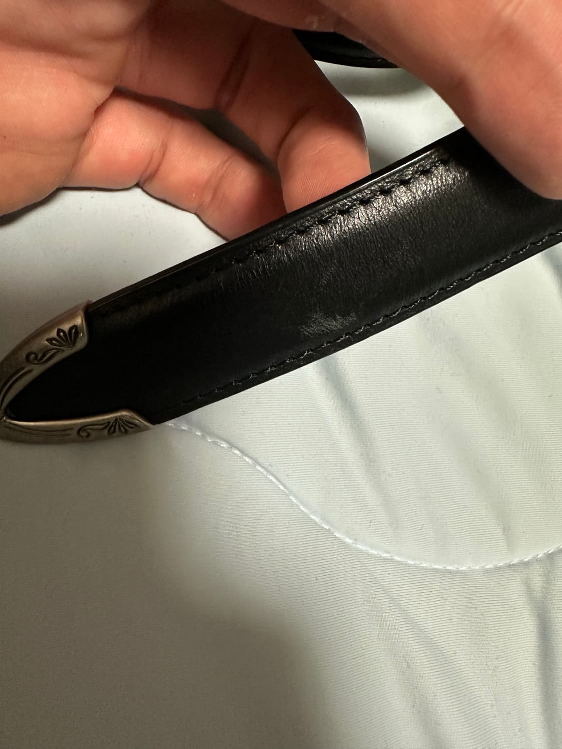 세비지 레더 벨트 M 상품이미지3