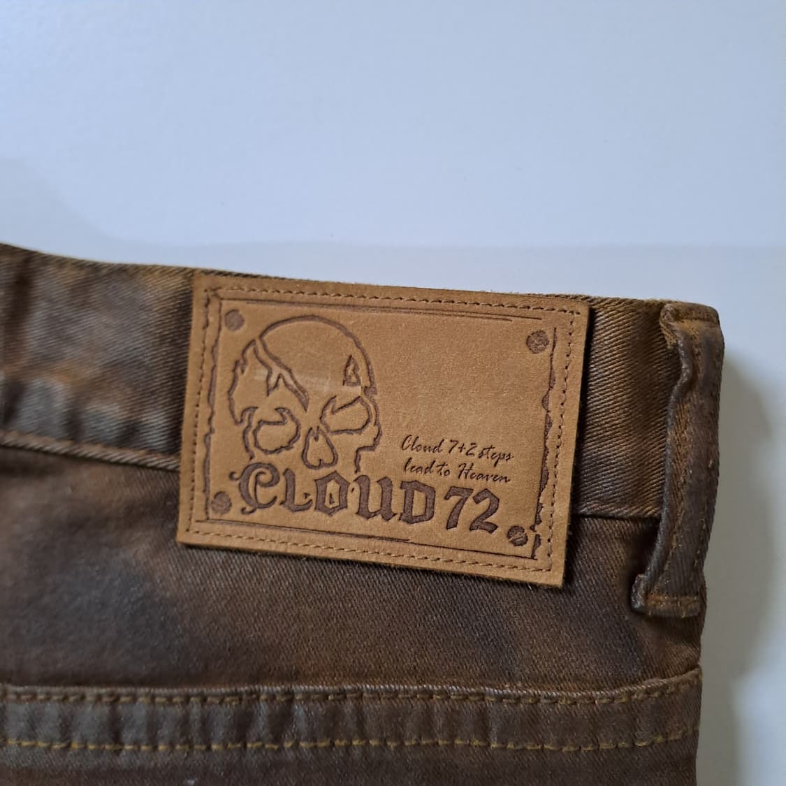 (택포) 클라우드72 코팅 패치 팬츠 36 B823 상품이미지6