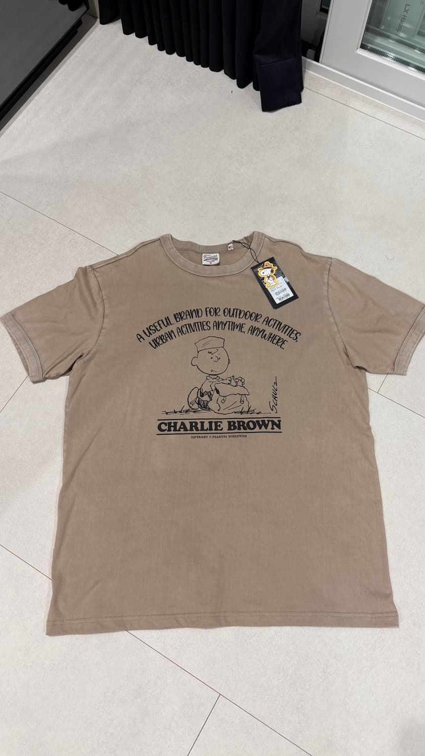 펜필드 스누피 찰리브라운 반팔 티셔츠 XL 상품이미지2