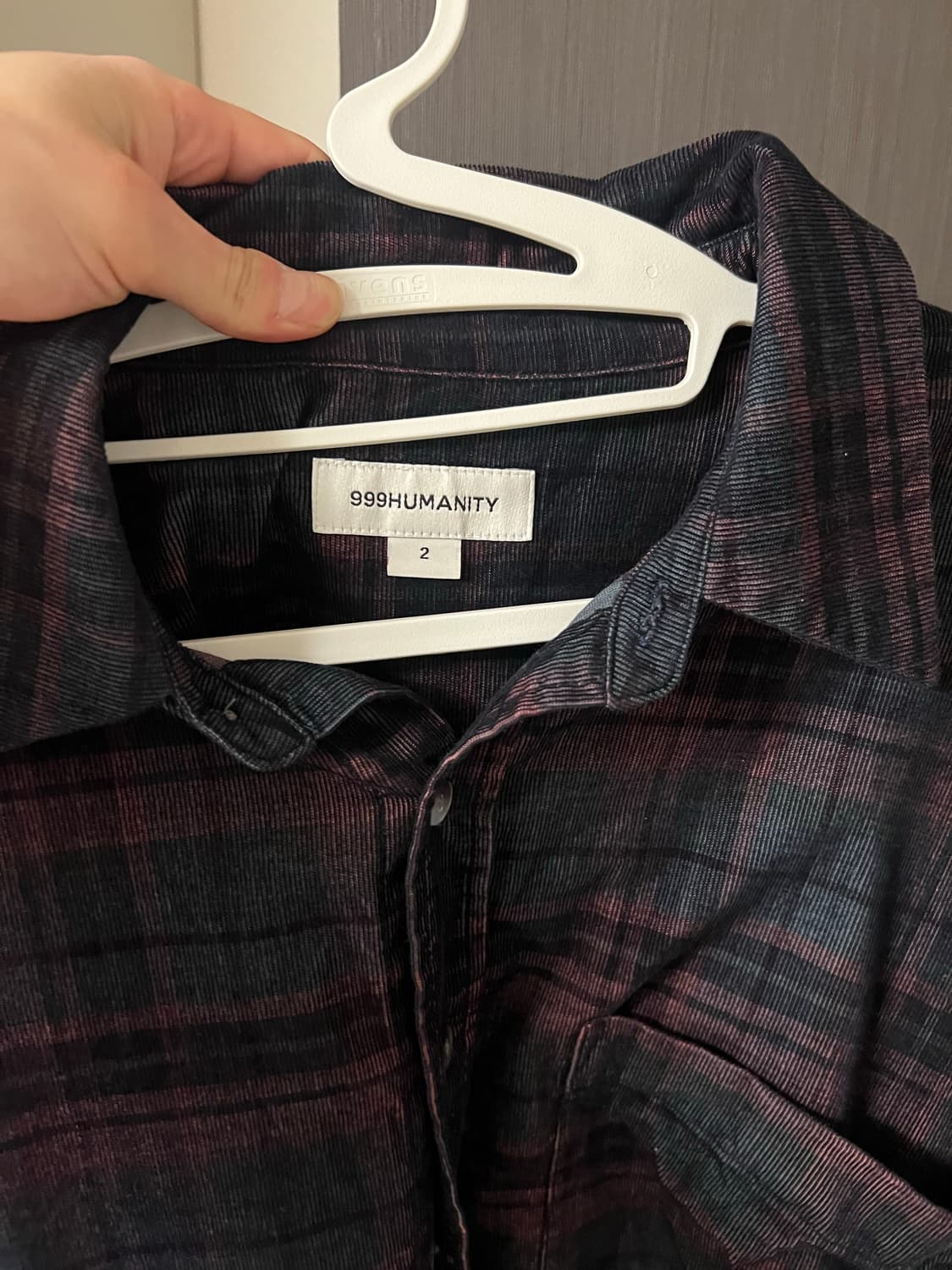 999휴머니티 체크셔츠 상품이미지3