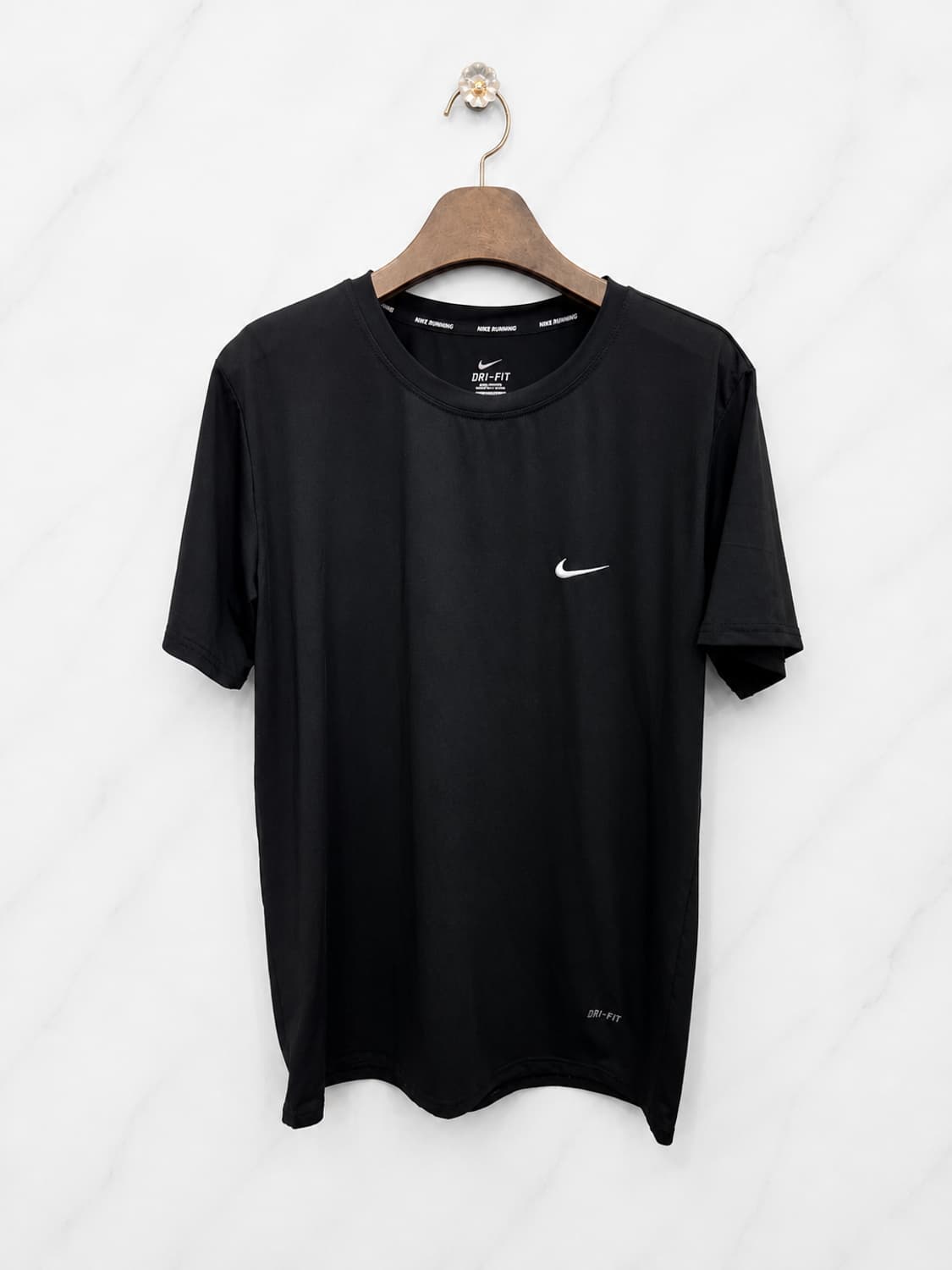 L,100 )) NIKE 나이키 드라이핏 반팔티셔츠! 블랙 색상~ 상품이미지1