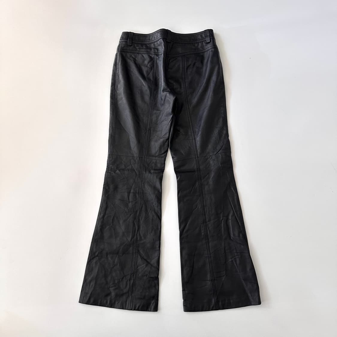 DKNY 양가죽 부츠컷 팬츠 상품이미지5