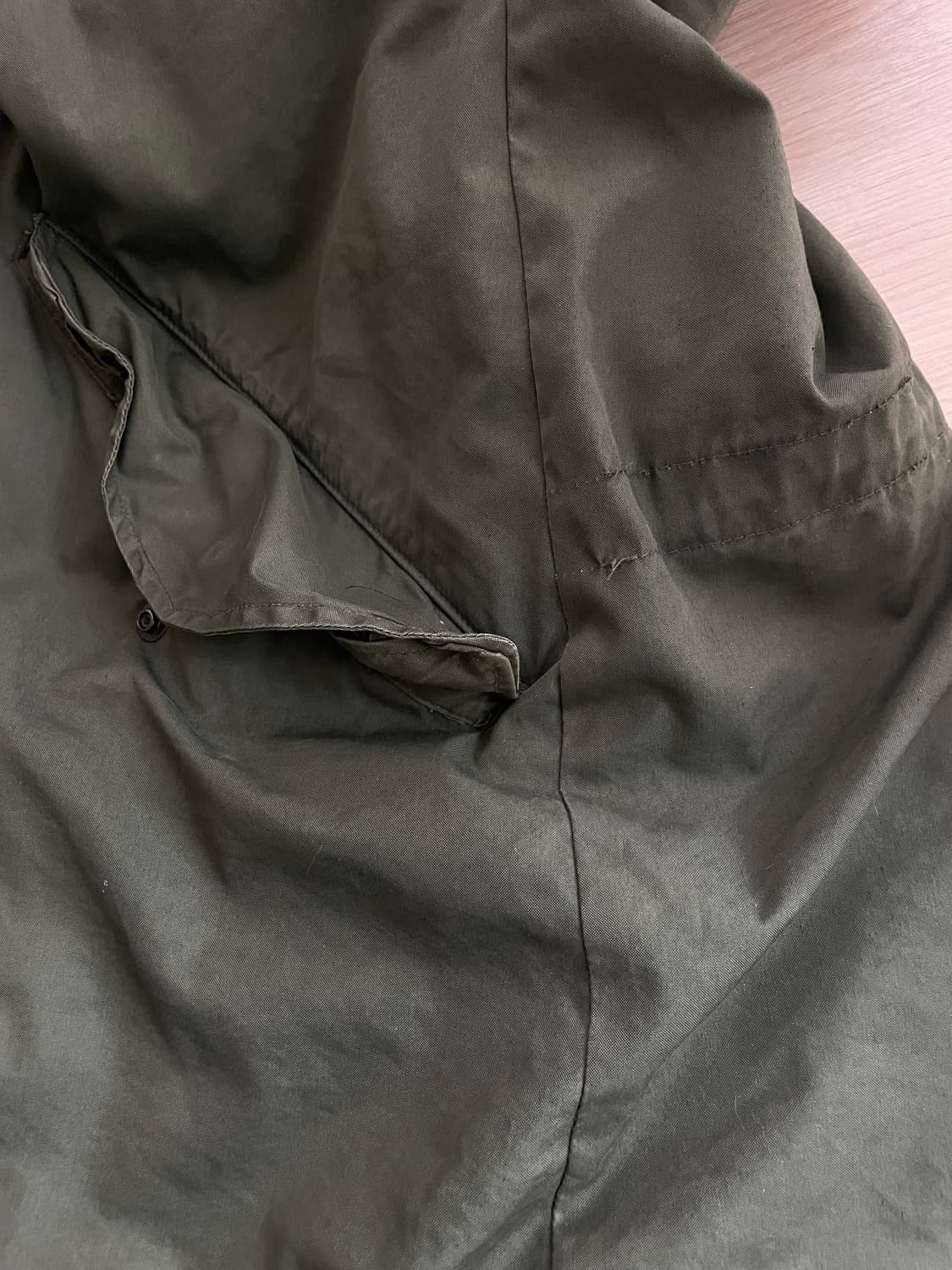 70's 후반 피쉬테일 개파카 상품이미지10