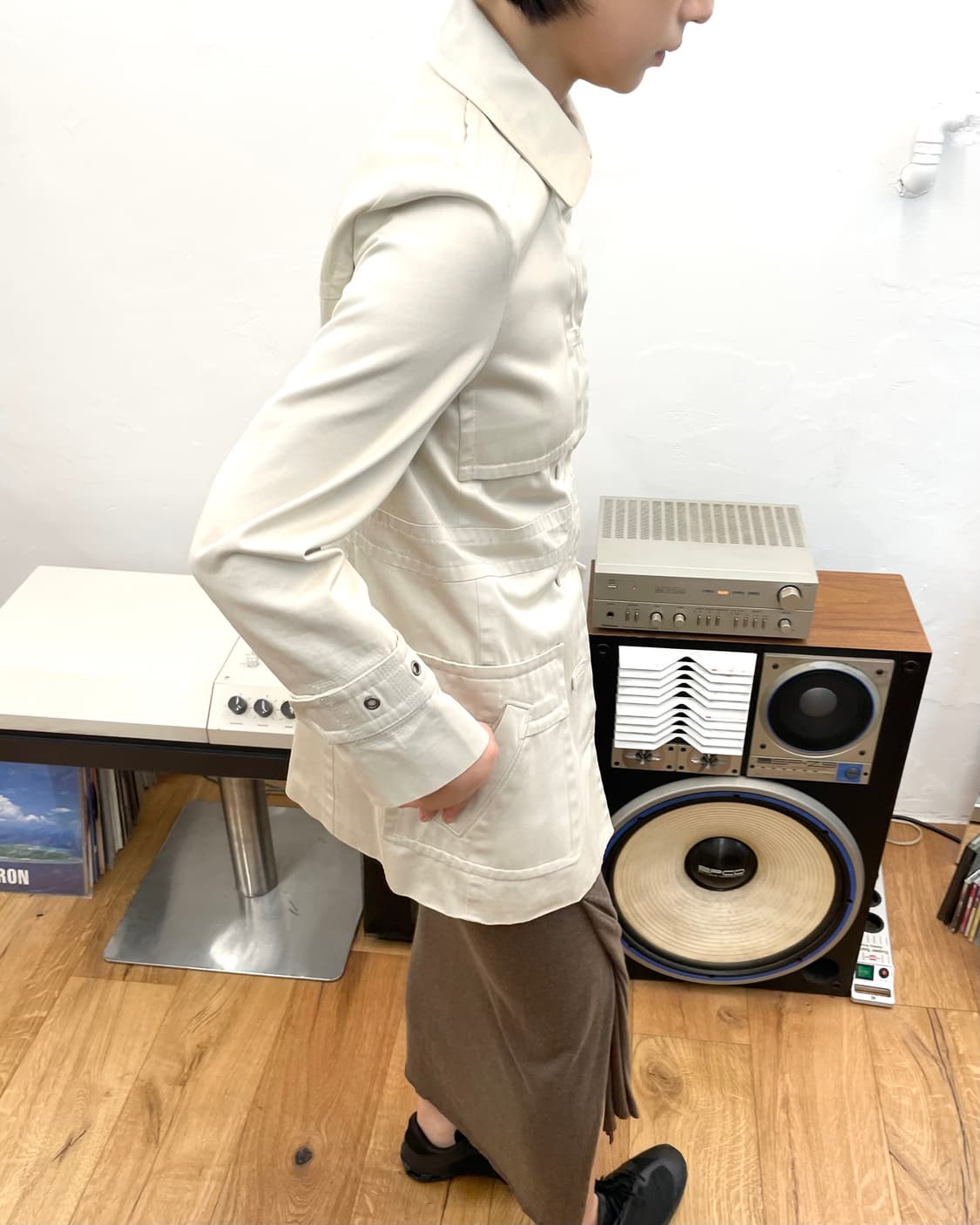 이브생로랑 리브고슈 코트 상품이미지5
