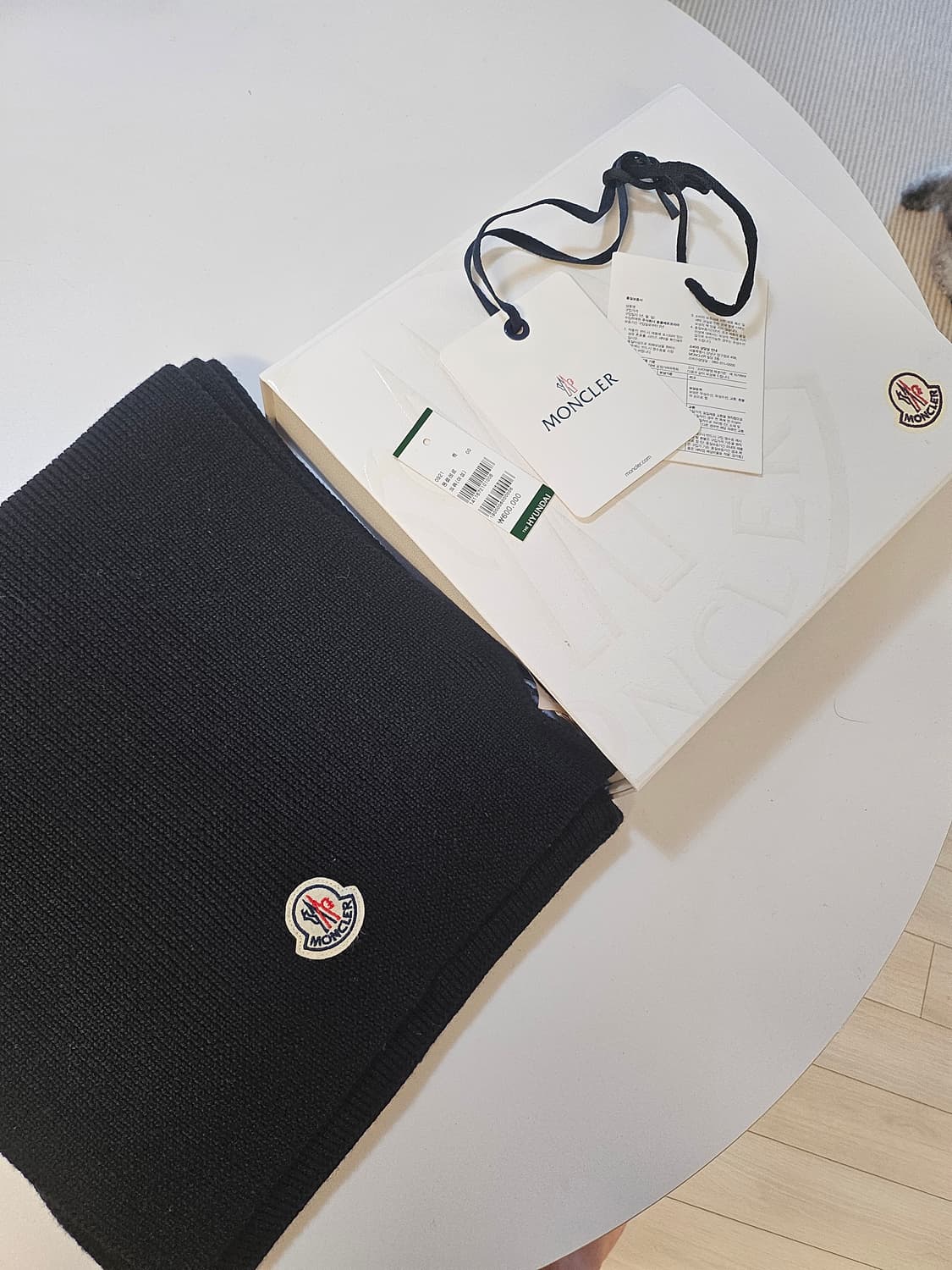 몽클레어 캐시미어 머플러 상품이미지1