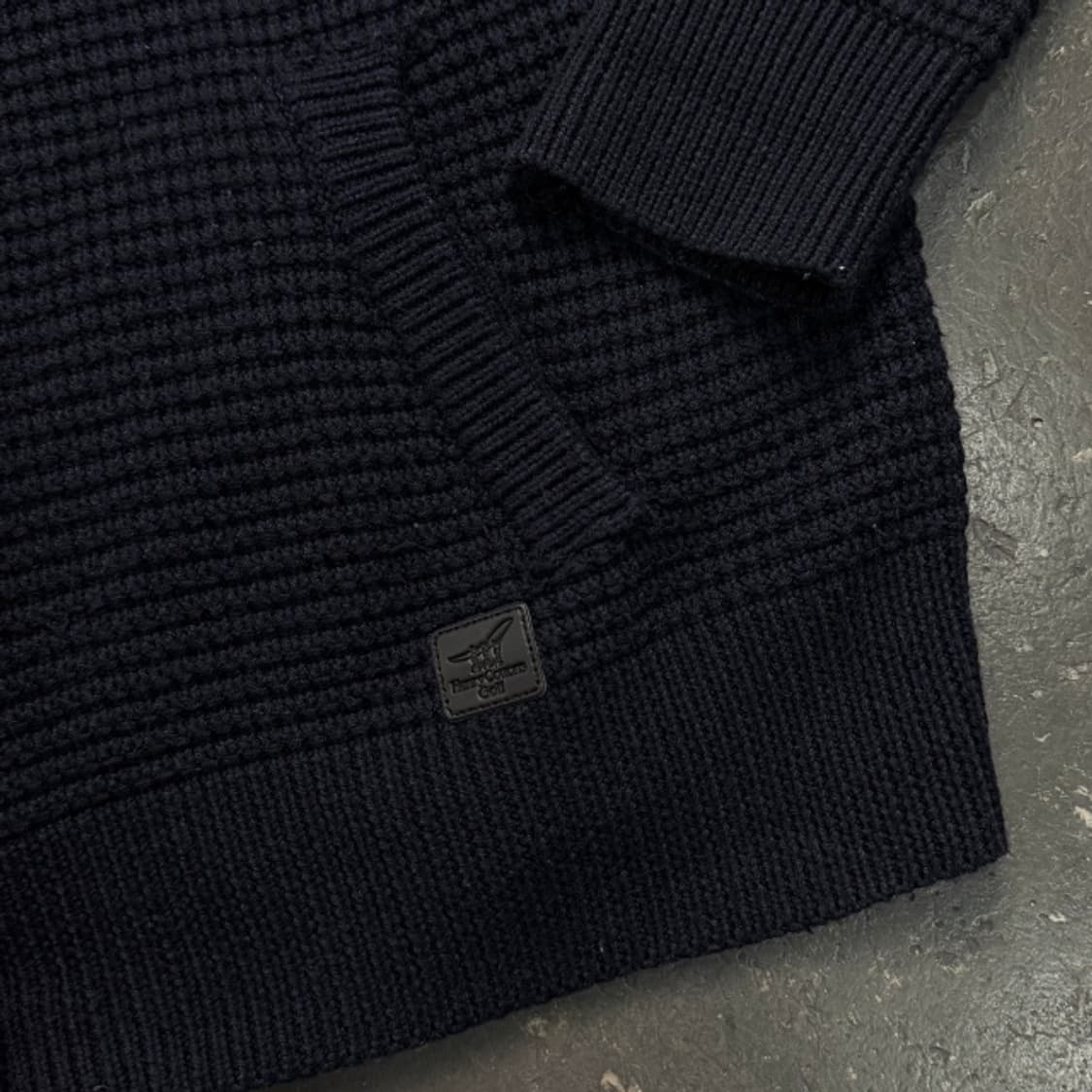 100 헨리코튼 니트집업 상품이미지4