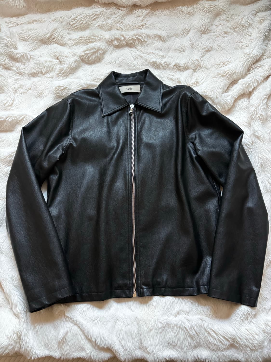 Sefr 세퍼 truth 레더 자켓 블랙 / L 상품이미지6
