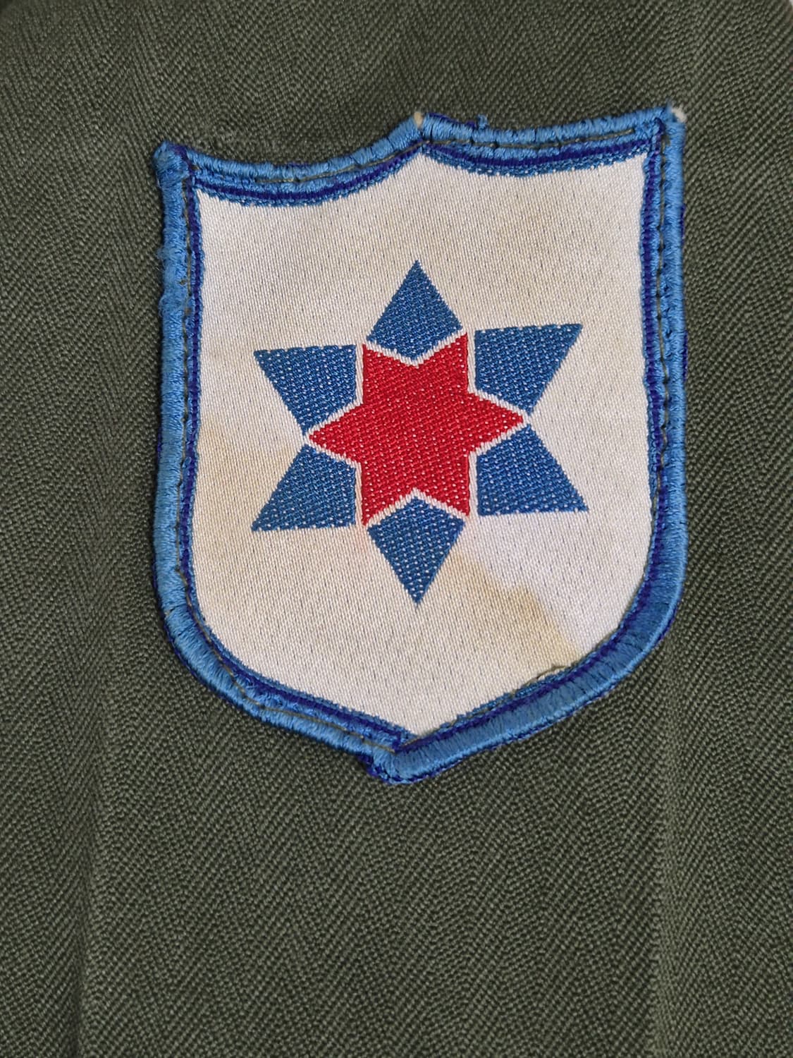 육군 구형 12사단 민무늬 전투복 상의 자켓 (S) 상품이미지7