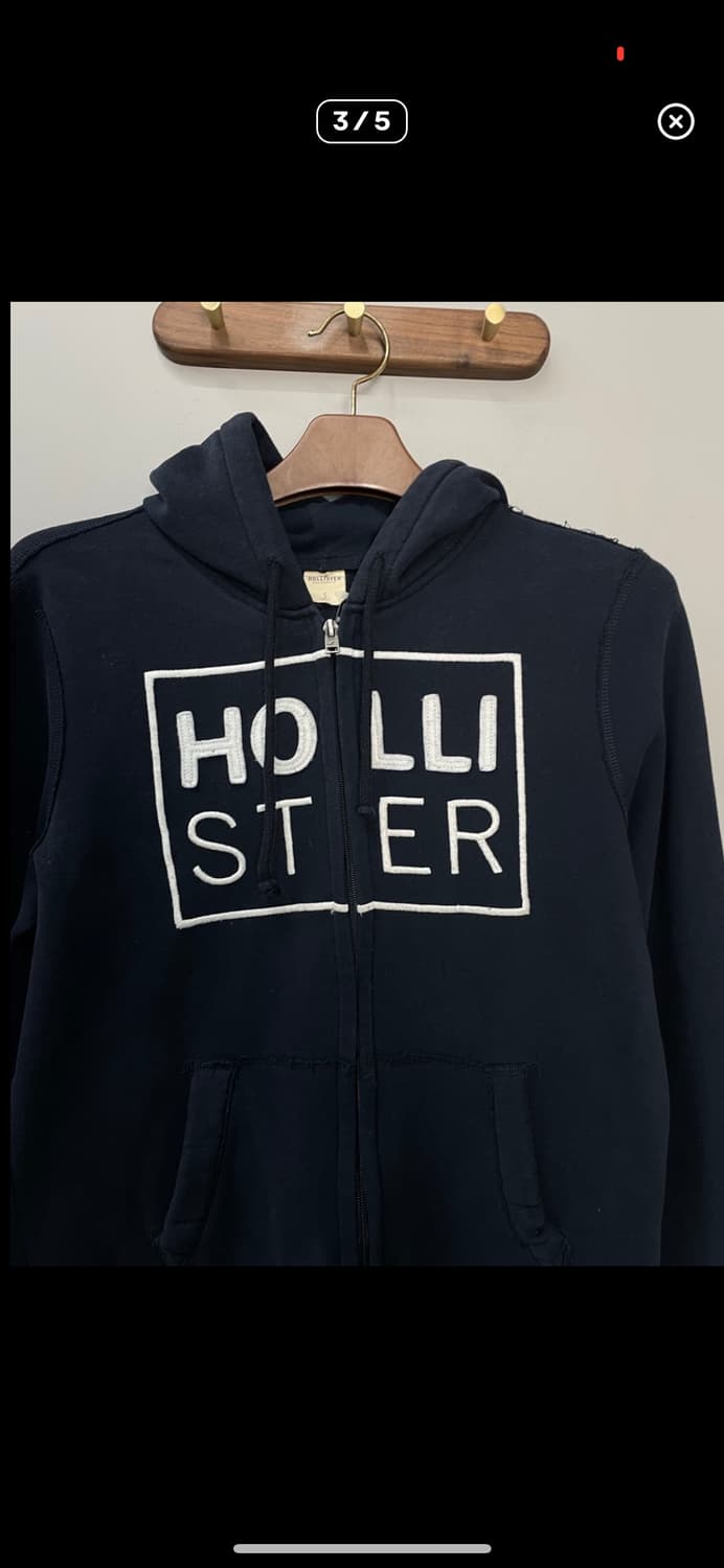홀리스터 네이비 후드집업 A2818 상품이미지3