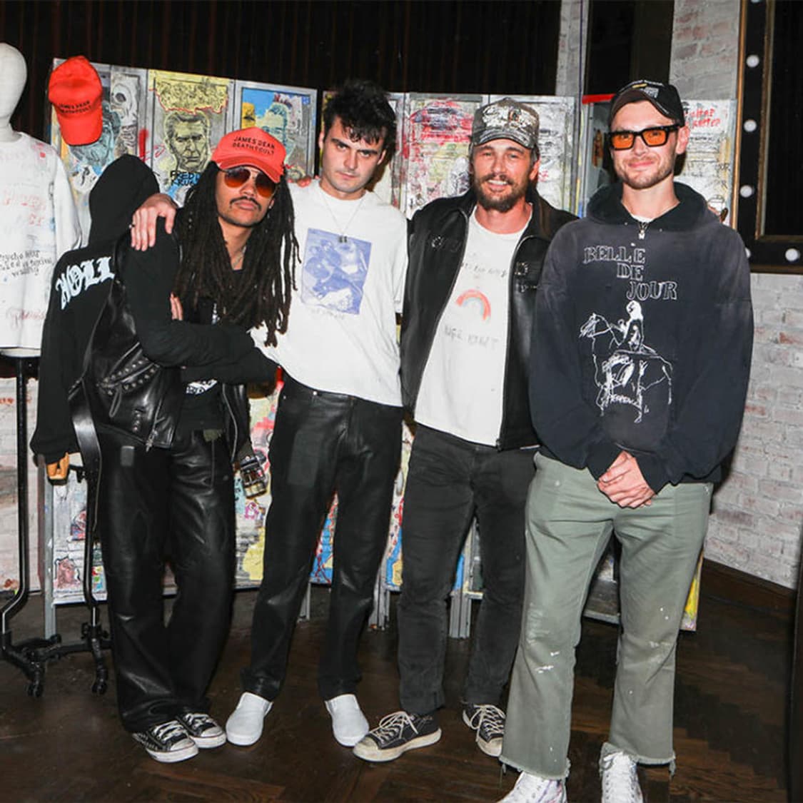 팔리할리우드 james dean 제임스딘 캡 오렌지 상품이미지2