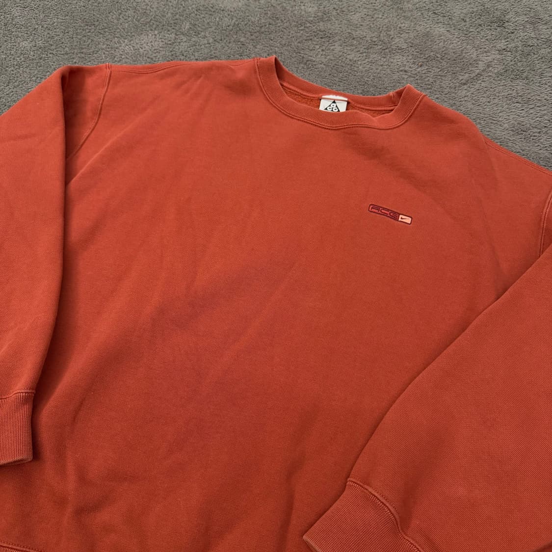 [ 정품/XL ] 나이키 ACG 써마핏 크루 플리스 스웨트셔츠 마스 스톤 상품이미지1