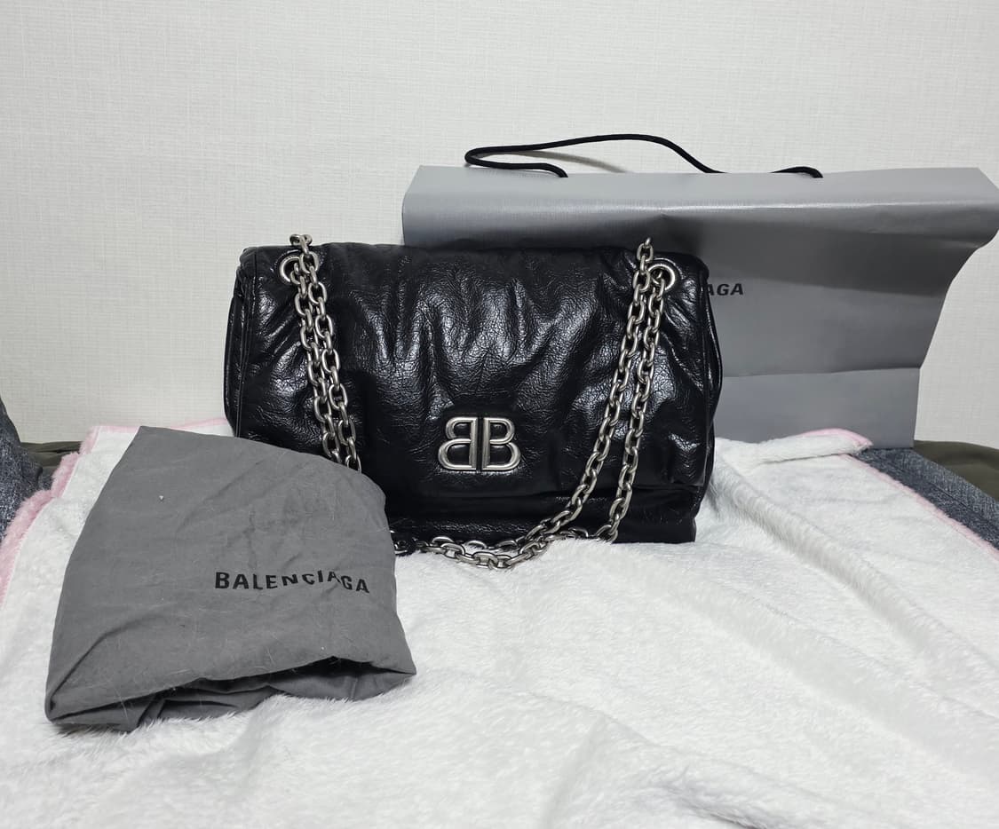 발렌시아가 모나코백 은장 미디움 상품이미지2