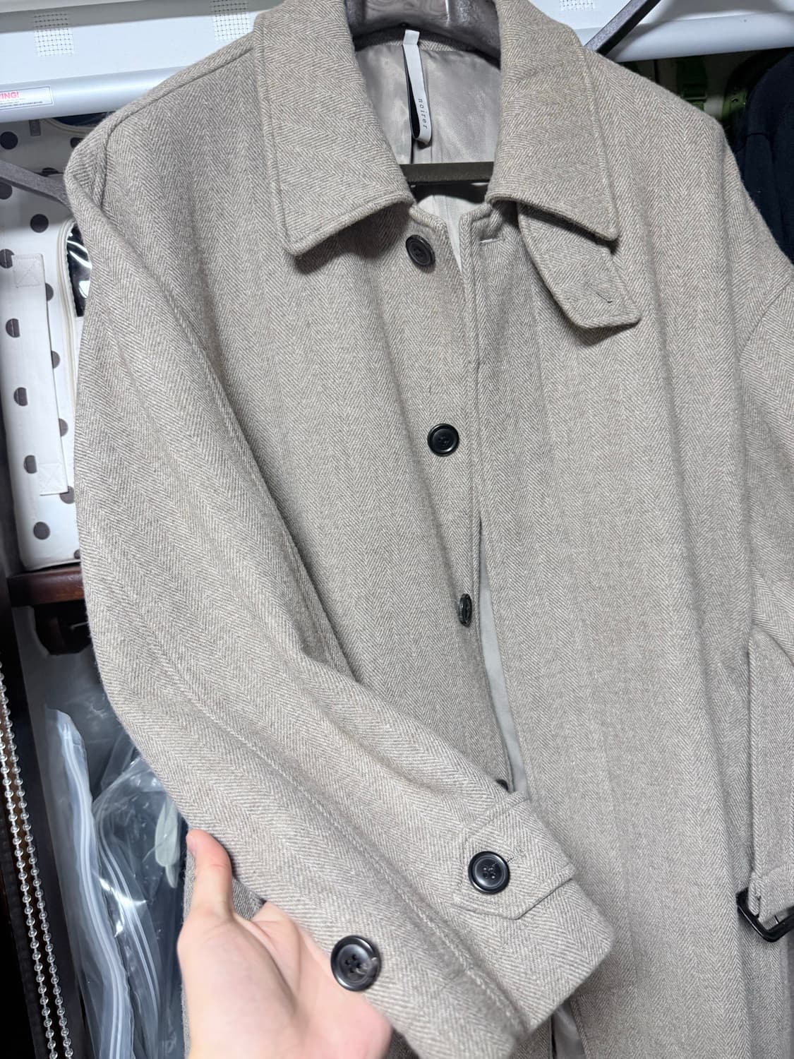 노이어 발마칸 코트 48 새제품 상품이미지3