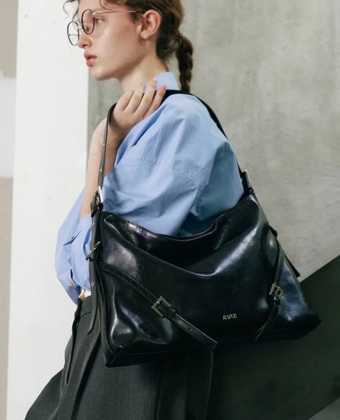 (택포)RAIVE 레이브 Mila Large in Black 상품이미지1