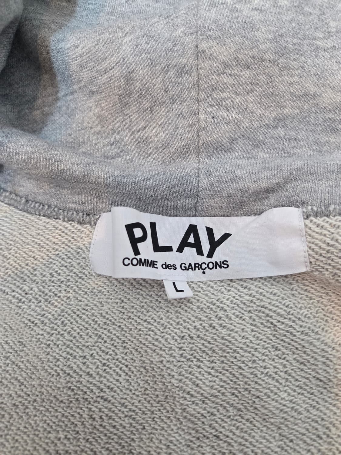 꼼데 후드집업 L 상품이미지4