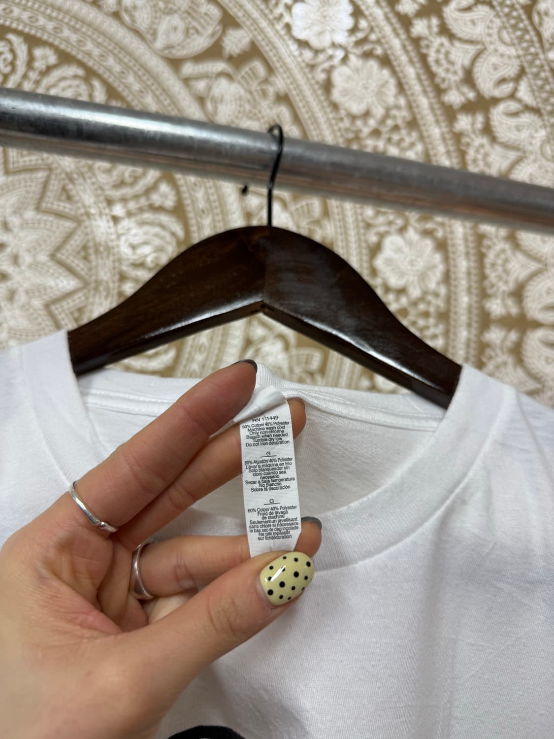 USA 빈티지 빅프린팅 반팔티  상품이미지6