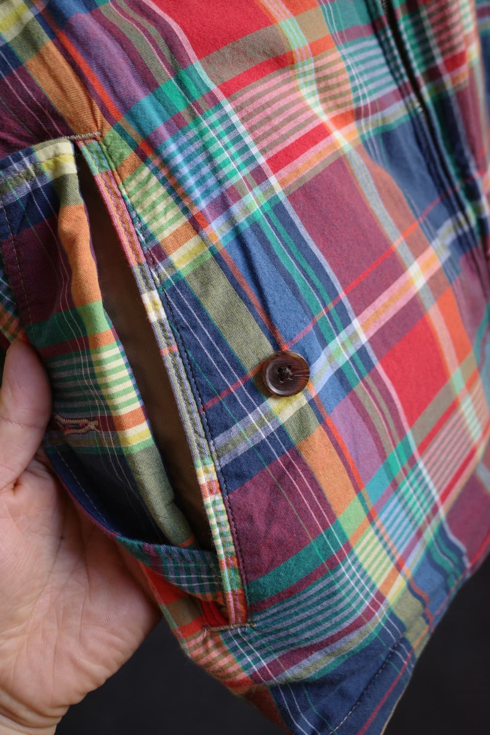 폴로 리버시블 치노 마드라스 자켓 상품이미지10