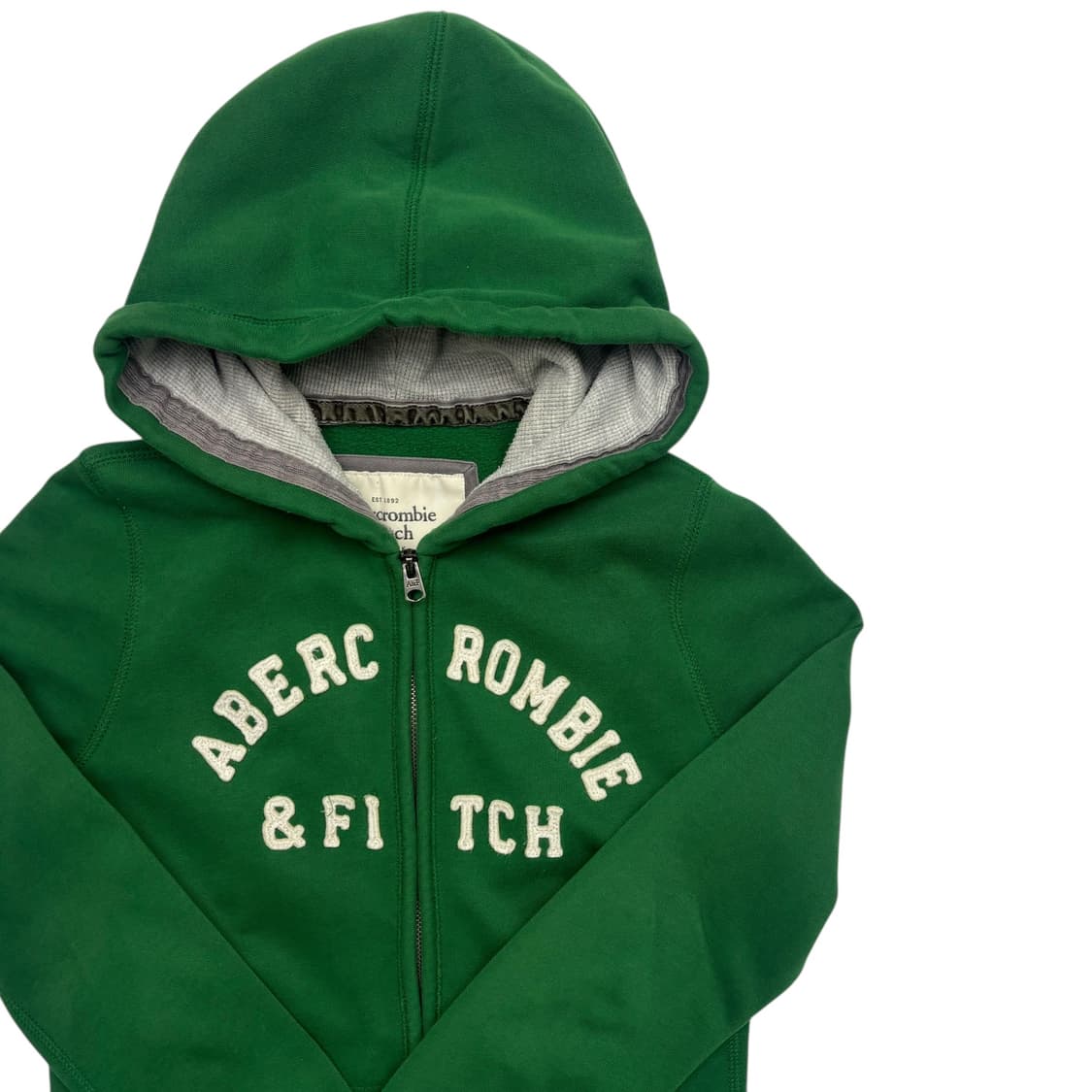 아베크롬비 y2k 빈티지 그린 후드집업 M 상품이미지2