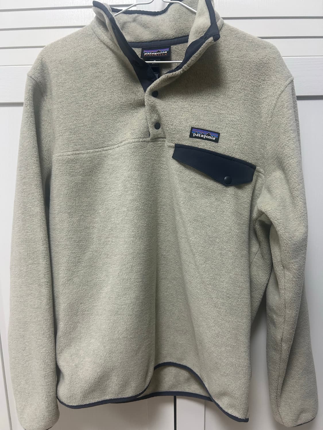 파타고니아 라이트웨이트 신칠라 스냅-T 플리스 풀오버 오트밀 M  상품이미지2