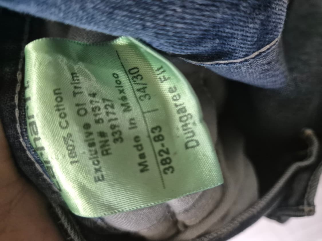 빈티지 칼하트 카펜터 데님 팬츠(34사이즈) 상품이미지6