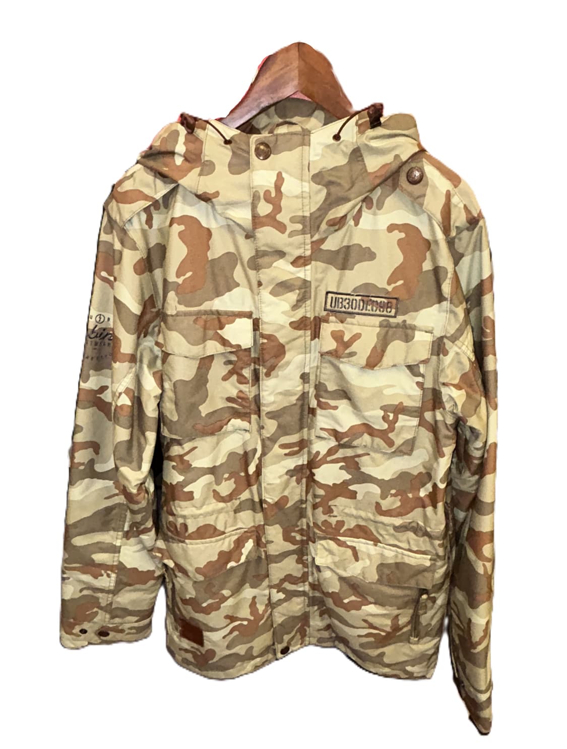 UNBIND 카모 후드 필드 자켓 상품이미지1