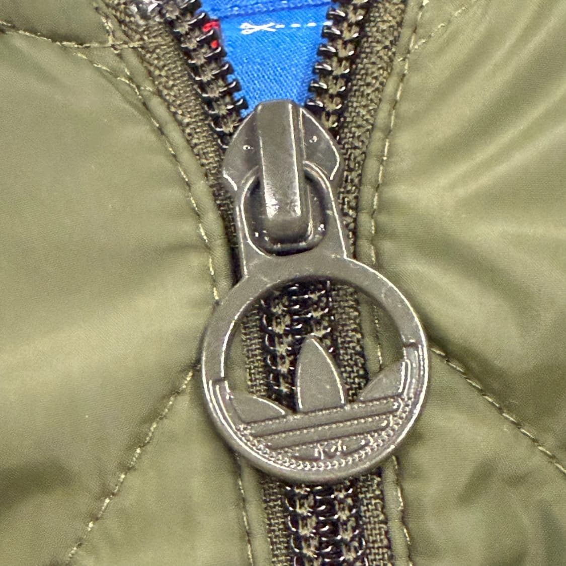 아디다스 카키 파이어버드 자켓 경량 패딩 95 상품이미지8