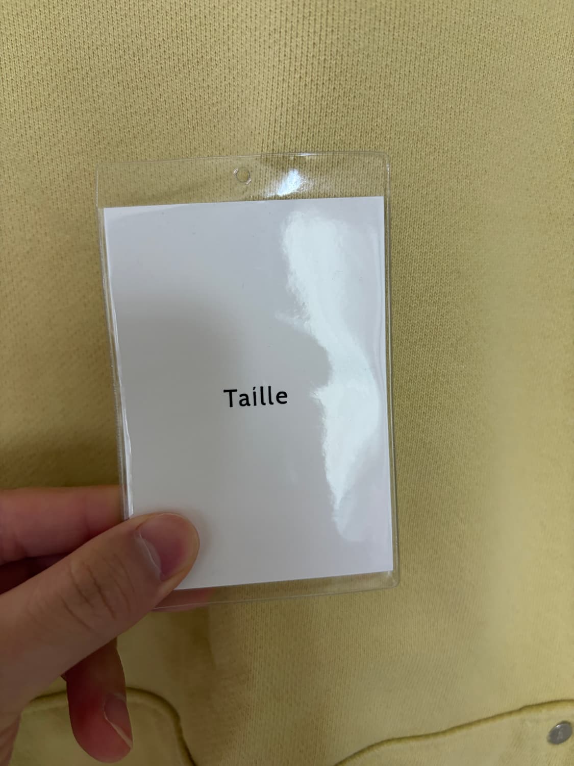 타일레 개나리 후드티 상품이미지5