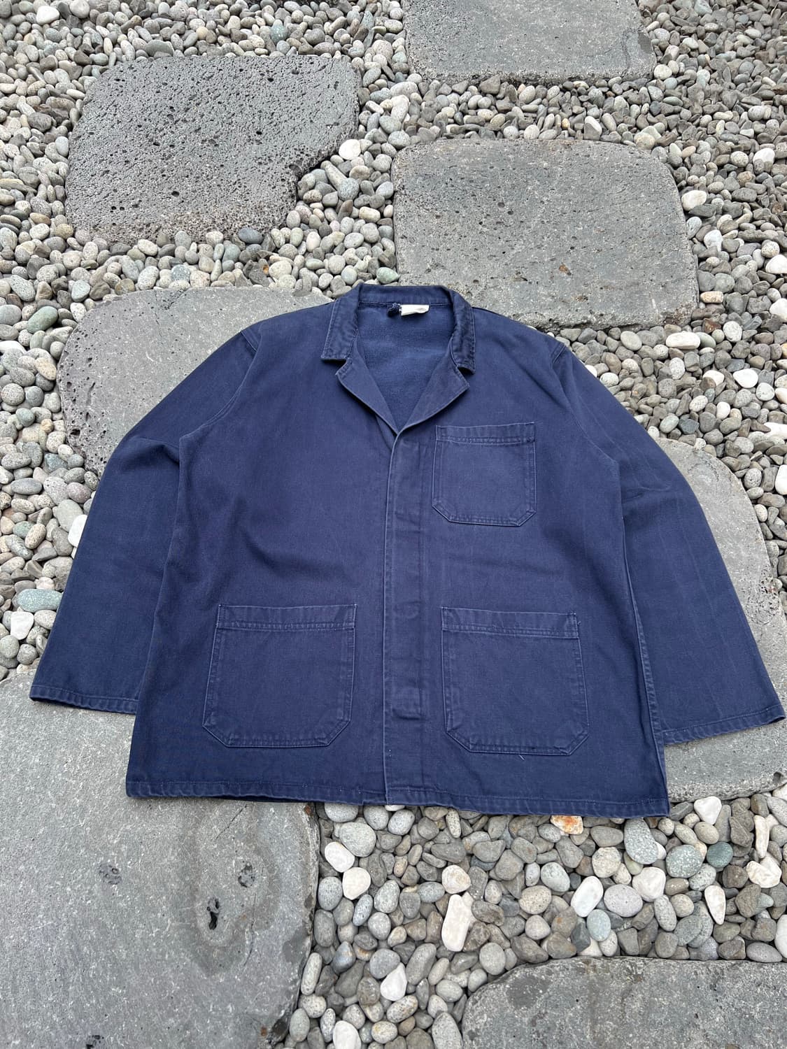 FADED NAVY VINTAGE MOLESKIN 몰스킨프렌치워크자켓 상품이미지1