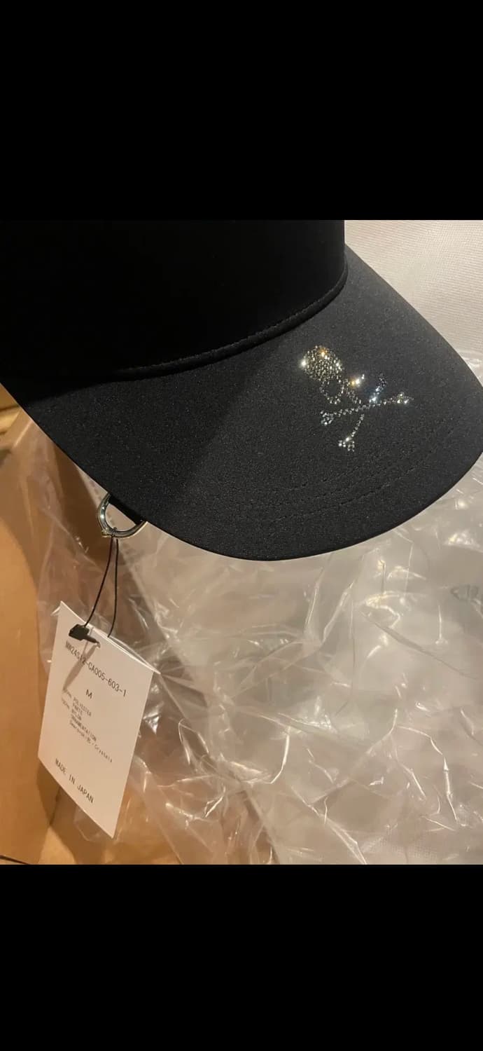 마스터마인드 라인스톤 스컬 메쉬 디테일볼캡 블랙M 상품이미지7