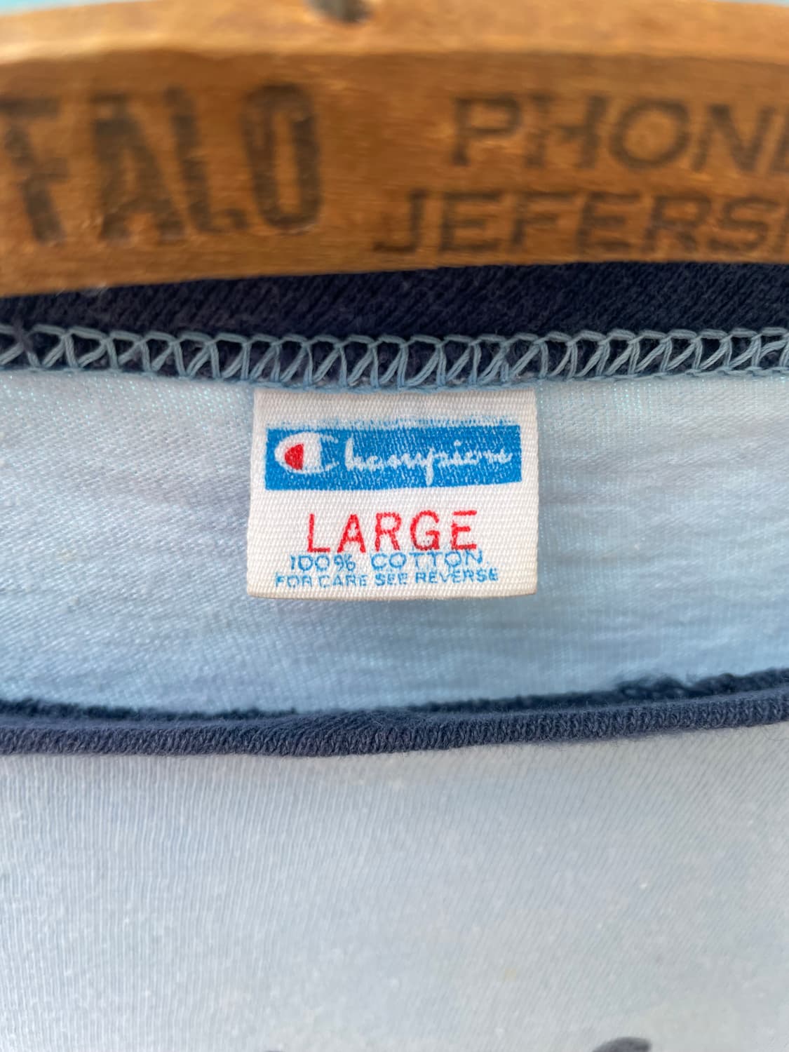 1970's Vintage Champion Ringer Tee 상품이미지2
