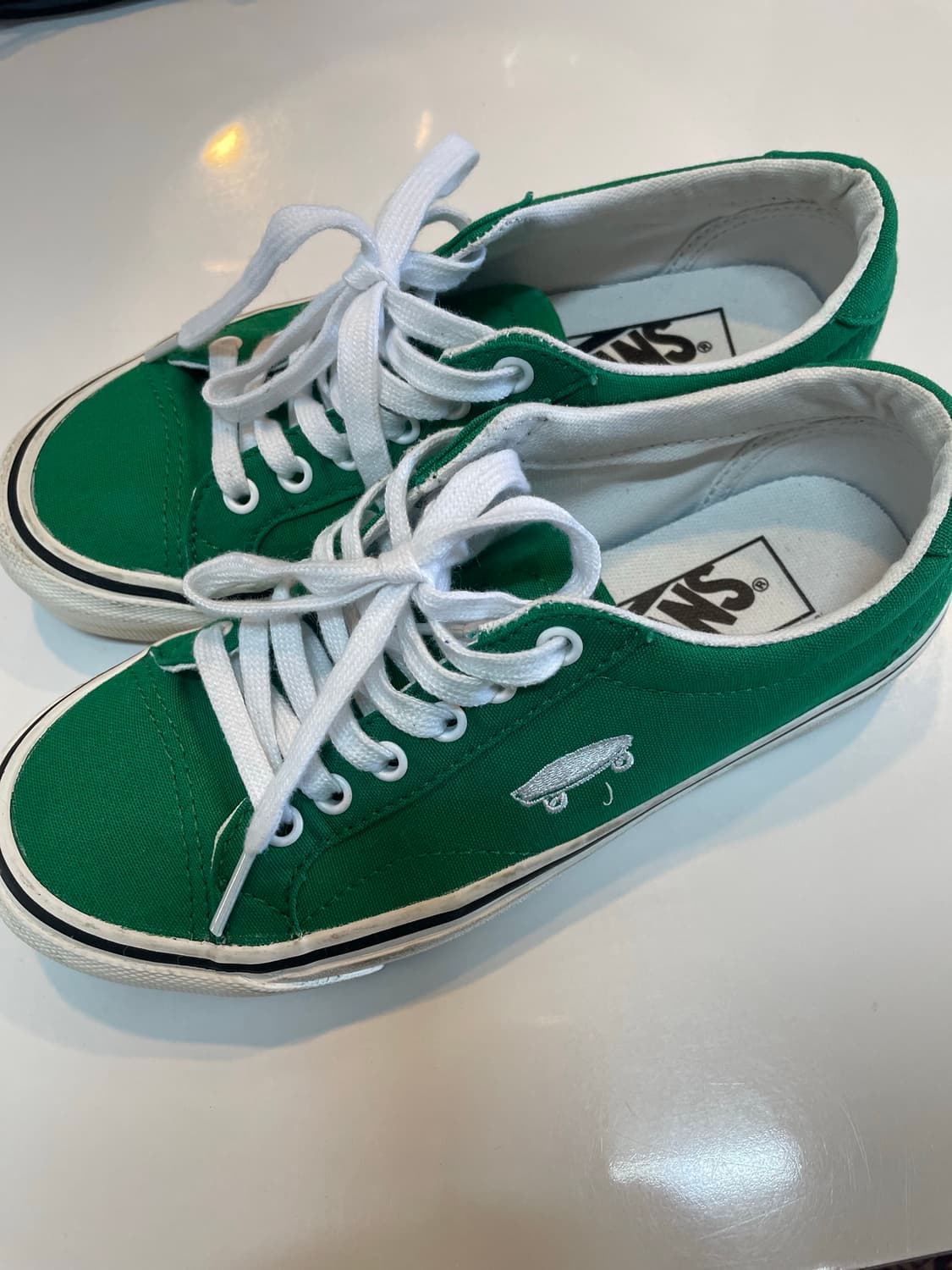 반스 어센틱 그린 스니커즈 220 상품이미지1