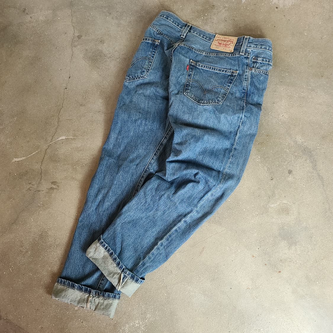 리바이스 501 데님팬츠 상품이미지5
