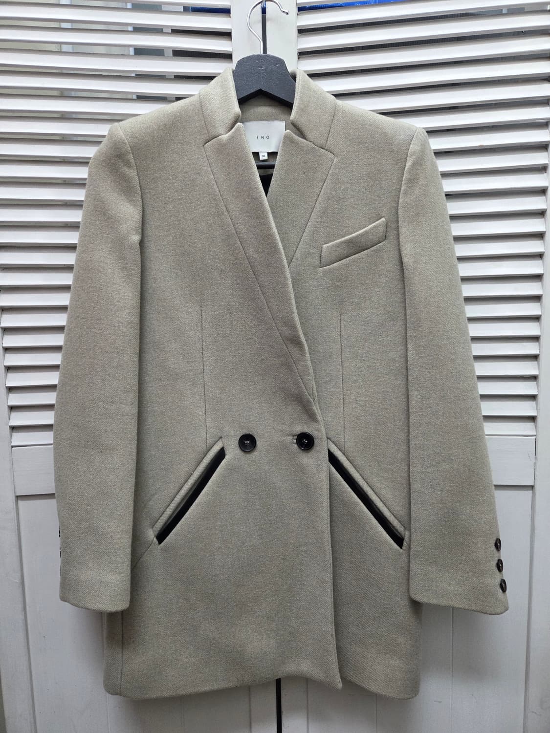 이로 캐리 울 코트 상품이미지1